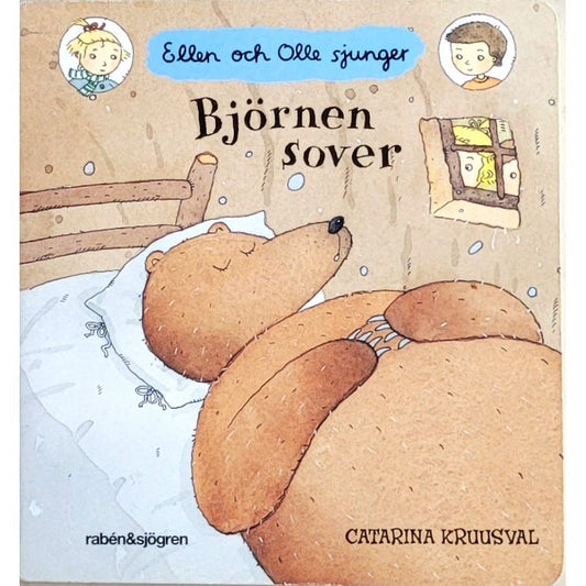 Ellen och Olle sjunger - Björnen sover, brukte bøker av Catarina Kruusval