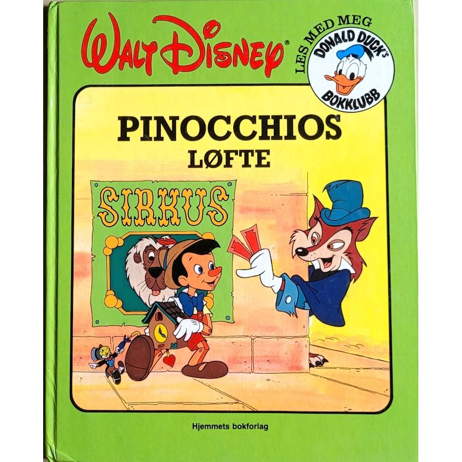 Walt Disney: Pinoccios løfte, brukte bøker