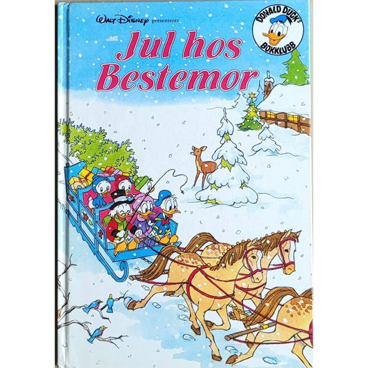 Jul hos Bestemor, brukte bøker Walt Disney