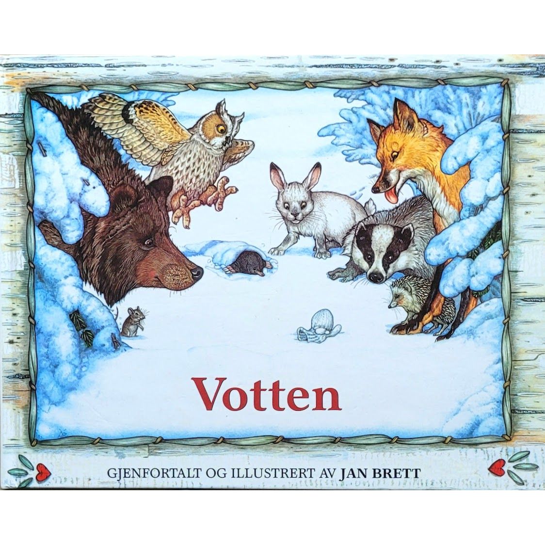 Votten, brukte bøker av Jan Brett