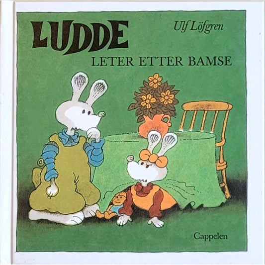 Ludde leter etter Bamse, brukte bøker av Ulf Löfgren