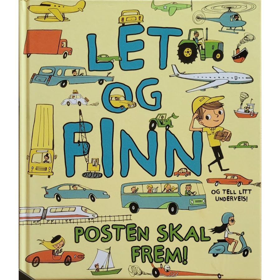Let og finn og tell litt underveis! Posten skal frem! - Brukte barnebøker av Steve Smallman