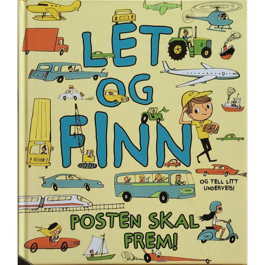 Let og finn og tell litt underveis! Posten skal frem! - Brukte barnebøker av Steve Smallman