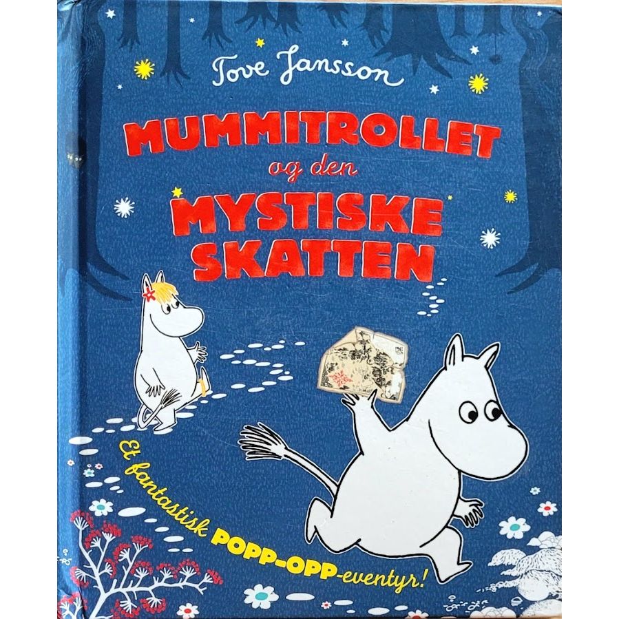 Mummitrollet og den mystiske skatten, brukte bøker av Tove Jansson