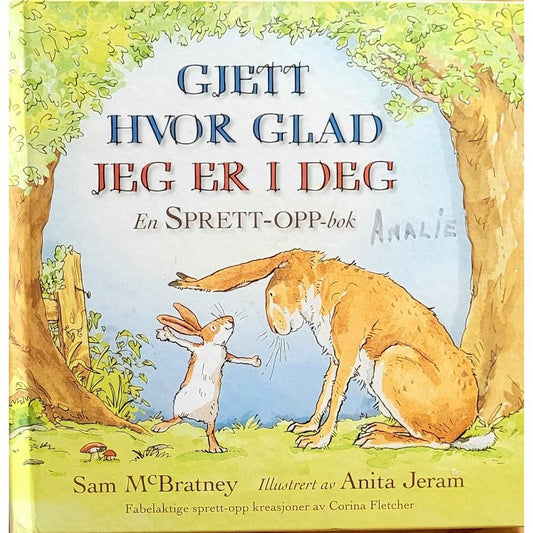 Gjett hvor glad jeg er i deg, brukte bøker av Sam McBratney