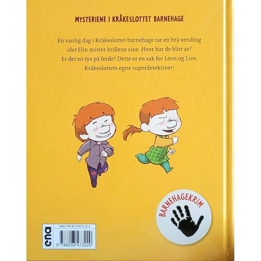 Mæhle, Lars: Mysteriene i Kråkeslottet barnehage - Hvem har tatt brillene?
