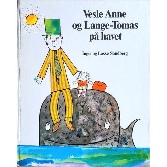Vesle Anne og Lange-Tomas på havet, brukte bøker av Inger og Lasse Sandberg