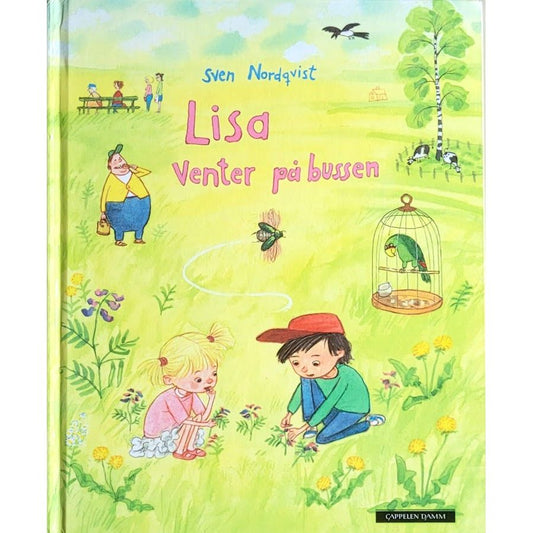 Lisa venter på bussen, brukte bøker av Sven Nordqvist