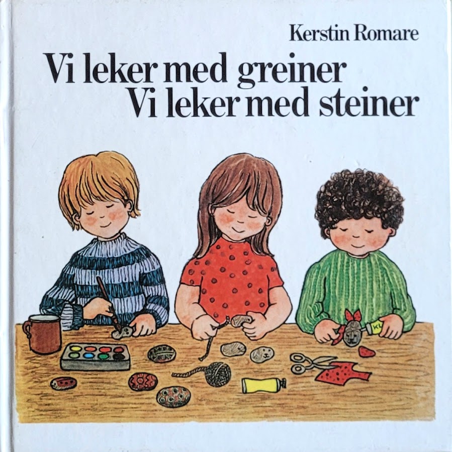 Vi leker med greiner - Vi leker med steiner, Brukte barnebøker av Kerstin Romare