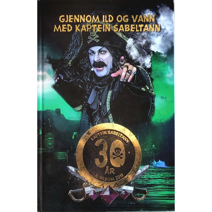 Gjennom ild og vann med Kaptein Sabeltann, bukte bøker av Terje Formoe