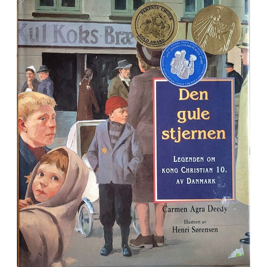 Den gule stjernen - Legenden om kong Christian 10. av Danmark, brukte bøker av Carmen Agra Deedy