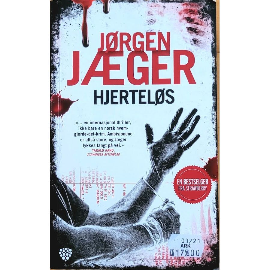 Hjerteløs, brukte bøker av Jørgen Jæger