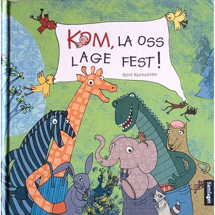 Kom, la oss lage fest!, brukte bøker av Björk Bjarkadóttir