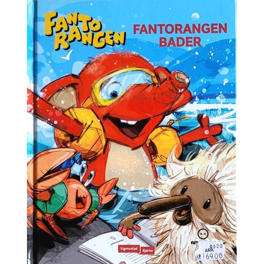Fantorangen bader. Brukte bøker, barnebøker, billedbøker