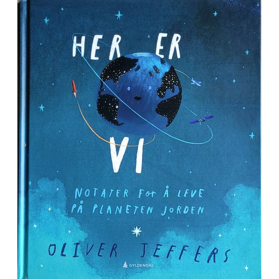 Her er vi, brukte bøker av Oliver Jeffers