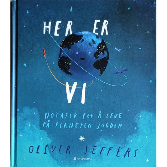 Her er vi, brukte bøker av Oliver Jeffers