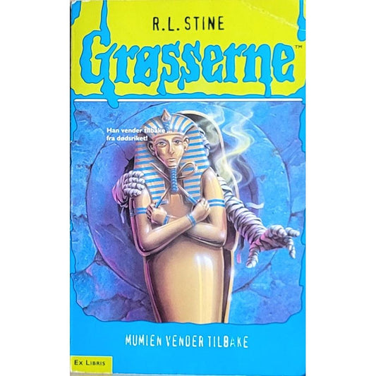 Grøsserne 23 - Mumien vender tilbake, Brukte bøker av R.L. Stine