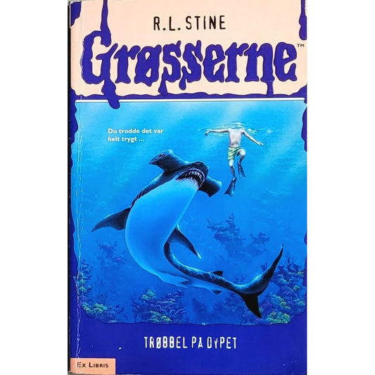 Grøsserne 19 - Trøbbel på dypet, Brukte bøker av R.L. Stine