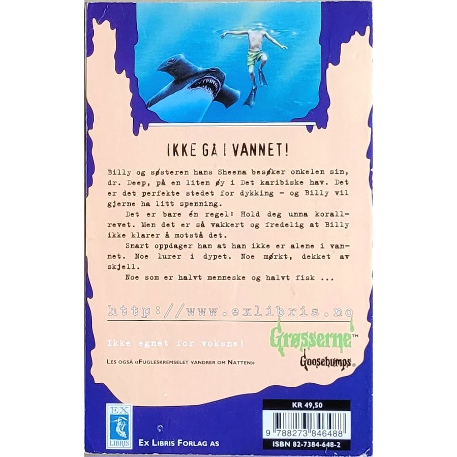 Stine, R.L.: Grøsserne 19 - Trøbbel på dypet