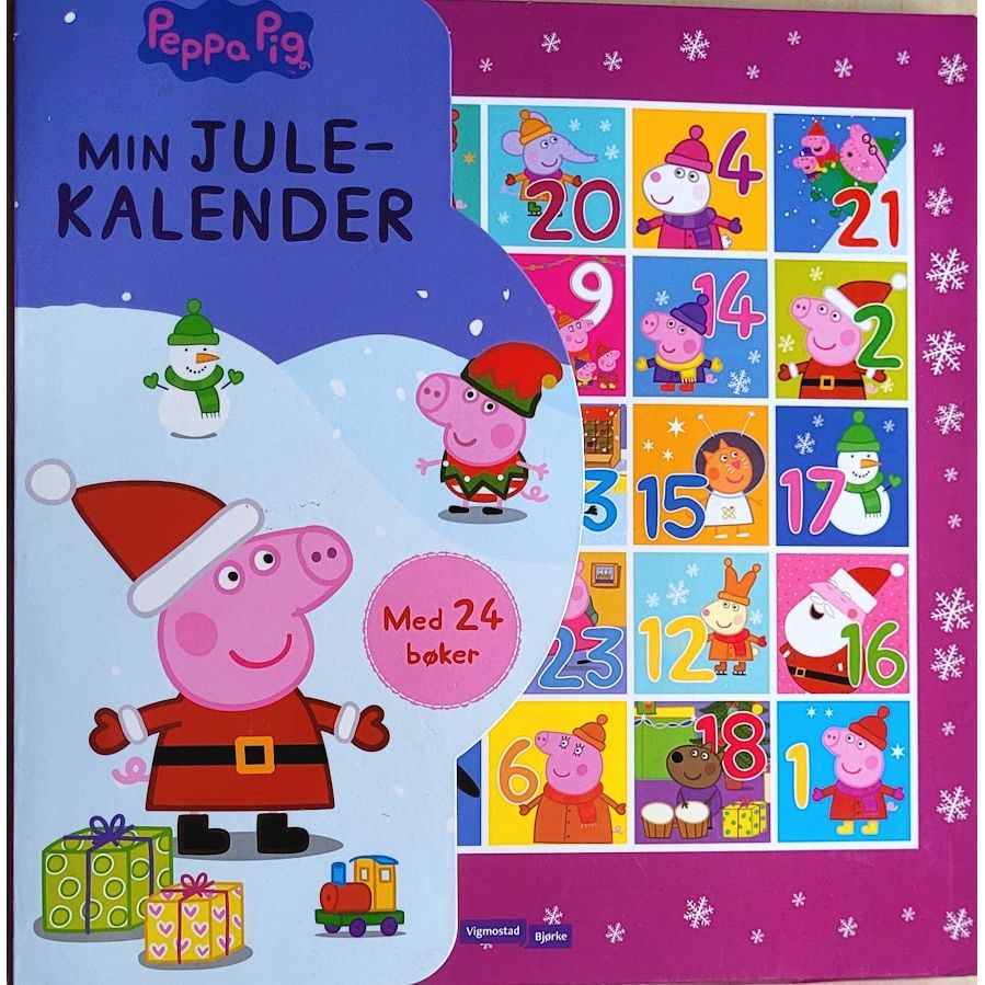 Peppa Pig - Min julekalender, brukte bøker