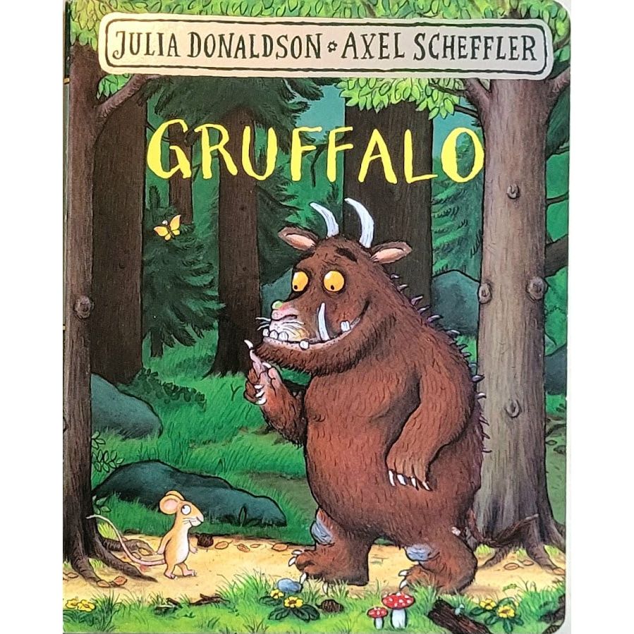 Gruffalo, brukte bøker av Julia Donaldson og Axel Scheffler