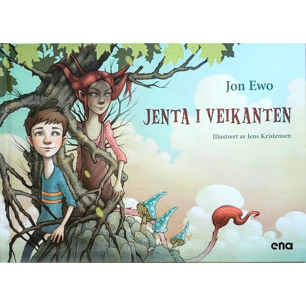 Jenta i veikanten - Brukte barnebøker av Jon Ewo og Jens Kristensen