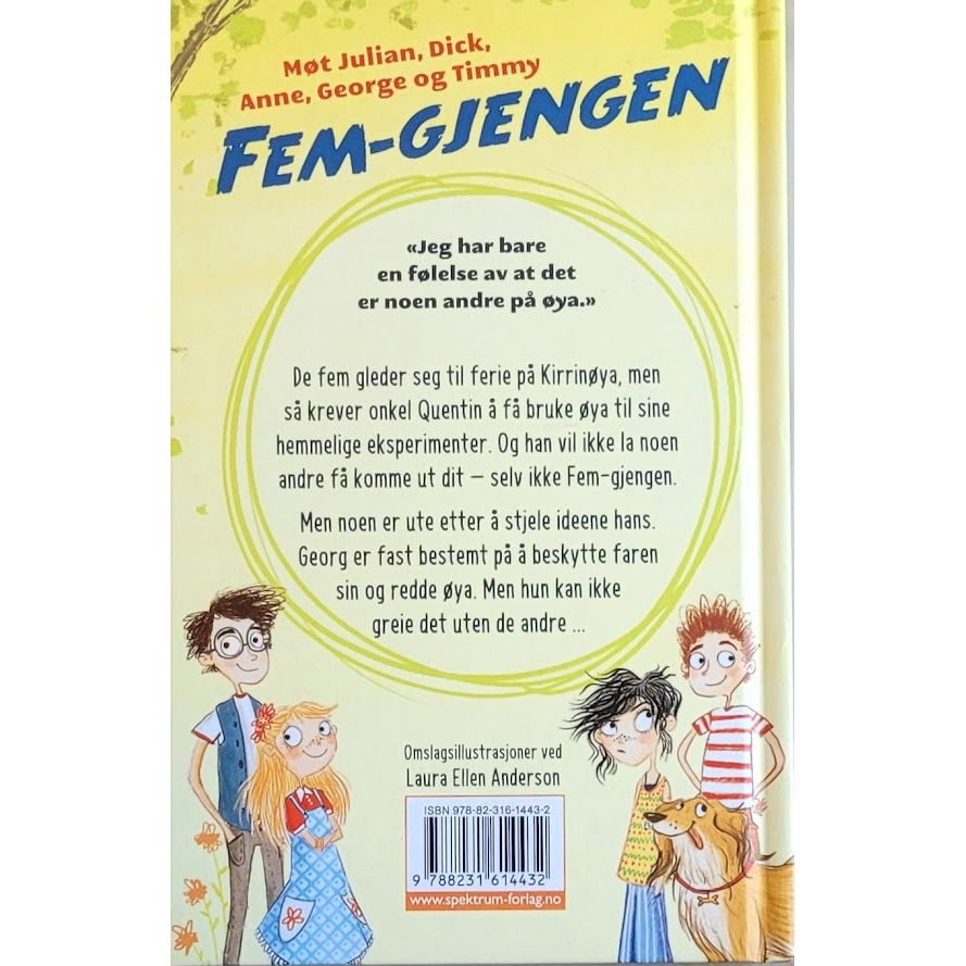 Blyton, Enid: Fem-gjengen - Fem redder en hemmelighet