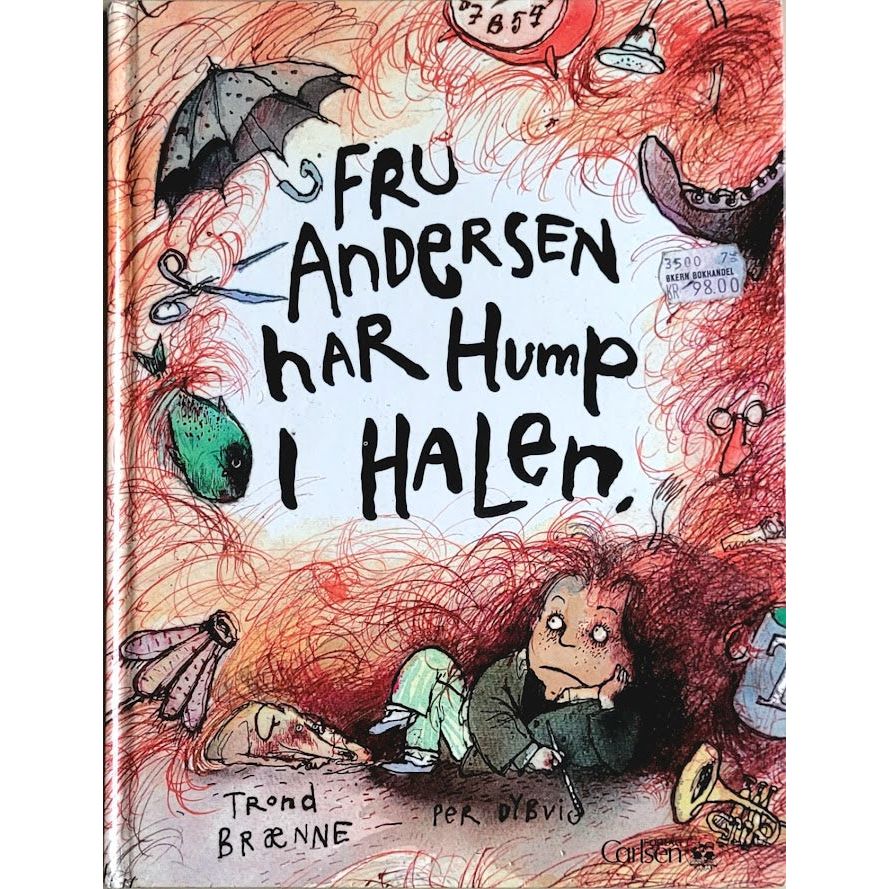 Fru Andersen har hump i halen, brukte bøker av Trond Brænne og Per Dybvig