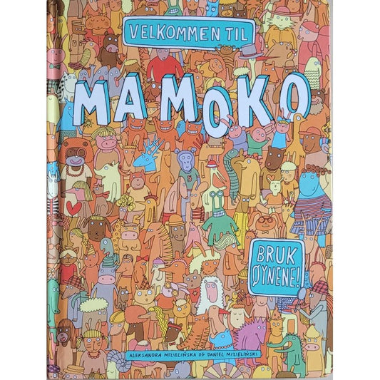 Velkommen til Mamoko - bruk øynene!, brukte bøker