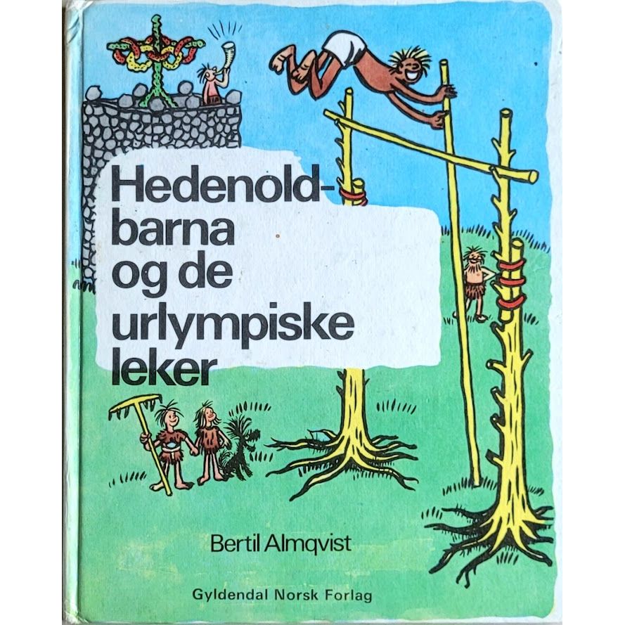 Hedenoldbarna og de urlympiske leker, brukte bøker av Bertil Almqvist