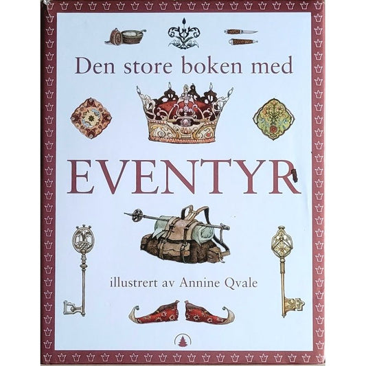 Den store boken med eventyr, brukte bøker av Annine Qvale