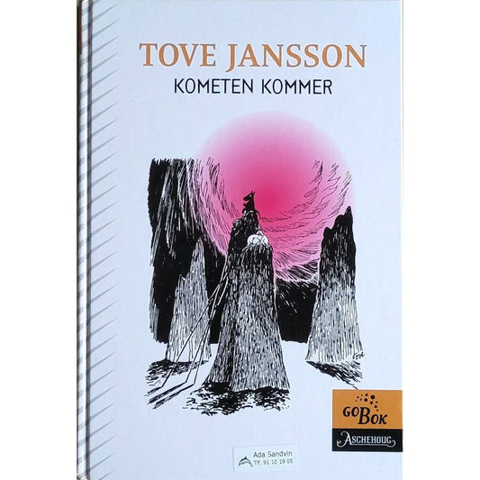Kometen kommer, brukte bøker av Tove Jansson
