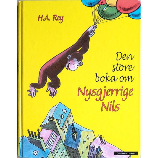 Den store boka om Nysgjerrige Nils, brukte bøker av H.A. Rey