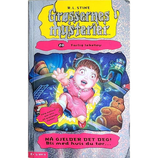 Grøssernes mysterier 20 - Farlig leketøy - Brukte bøker av R.L. Stine