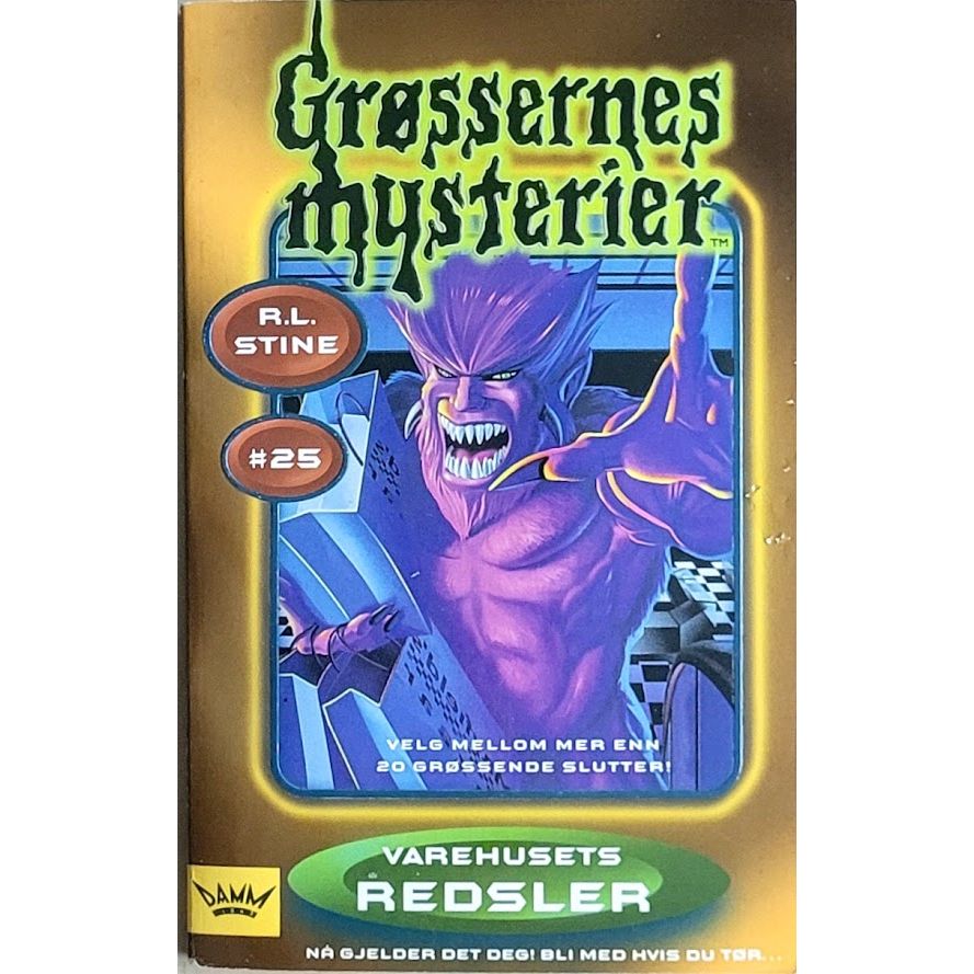 Grøssernes mysterier 25 - Varehusets redsler - Brukte bøker av R.L. Stine
