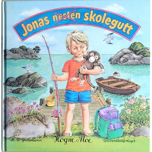 Jonas nesten skolegutt, brukte bøker av Hogne Moe og Werner Grossmann