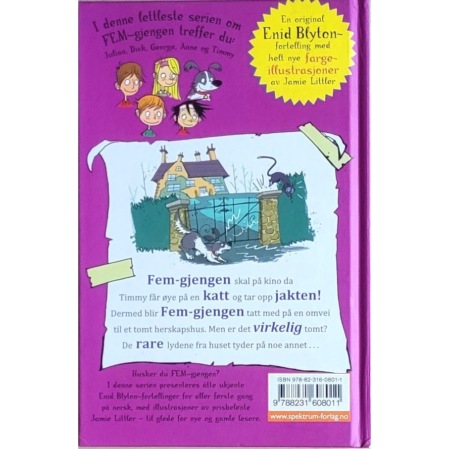 Blyton, Enid: Fem-gjengen - Da Timmy jagde katten