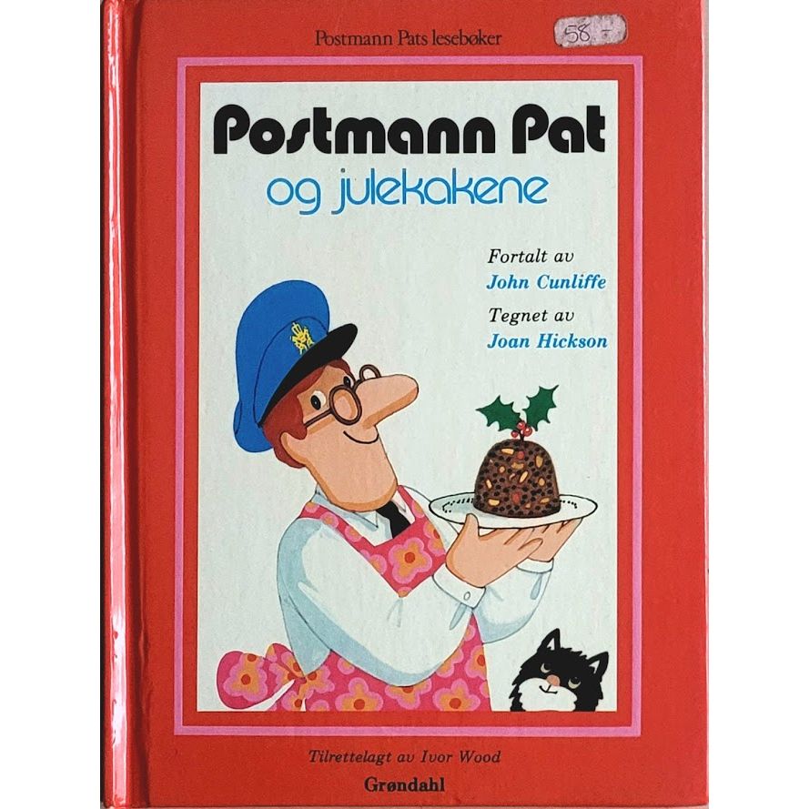 Postmann Pat og julekakene, brukte bøker av John Cunliffe