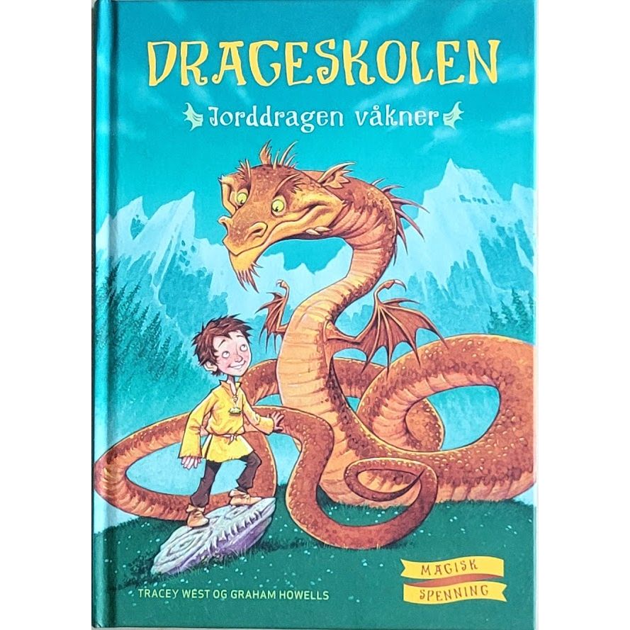 Drageskolen - Jorddragen våkner, brukte bøker av Tracey West
