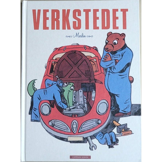 Verkstedet, brukte bøker av Christophe Merlin