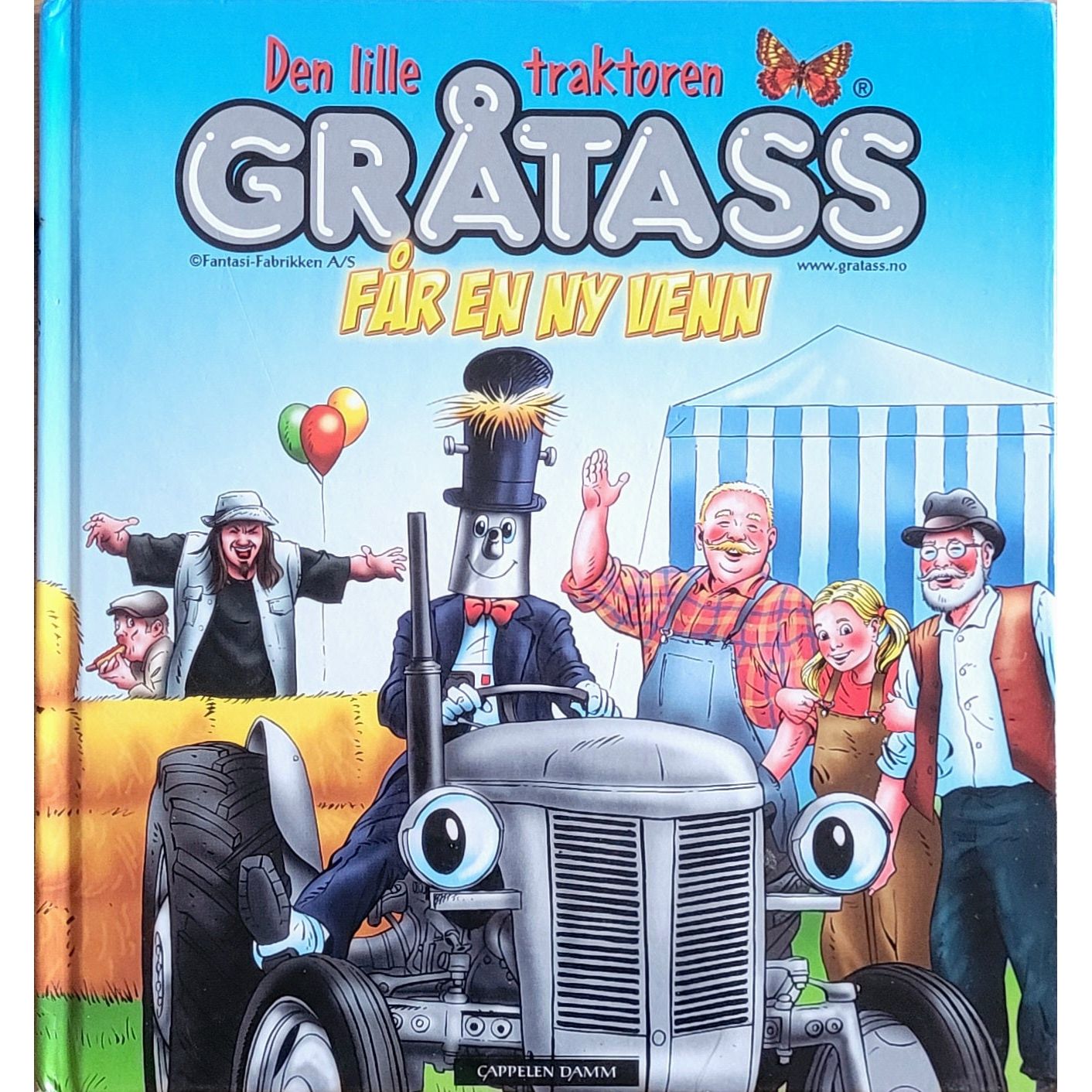 Den lille traktoren Gråtass får en ny venn, brukte bøker