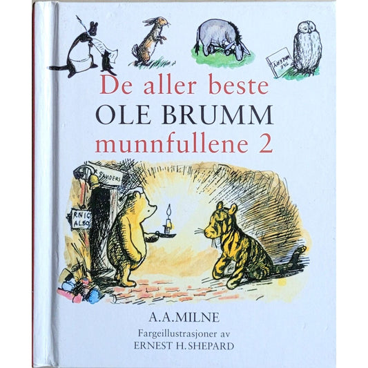 De aller beste Ole Brumm munnfullene 2. Brukte bøker om Ole Brumm av A. A. Milne