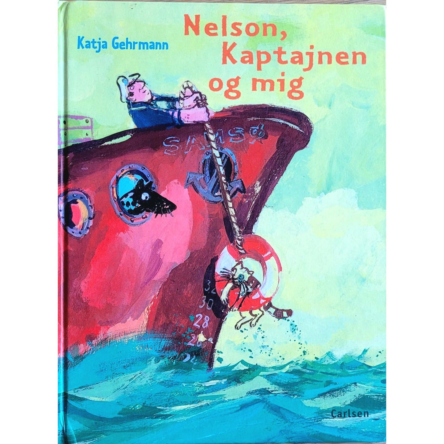 Nelson, Kaptajnen og mig, brukte bøker av Katja Gehrmann