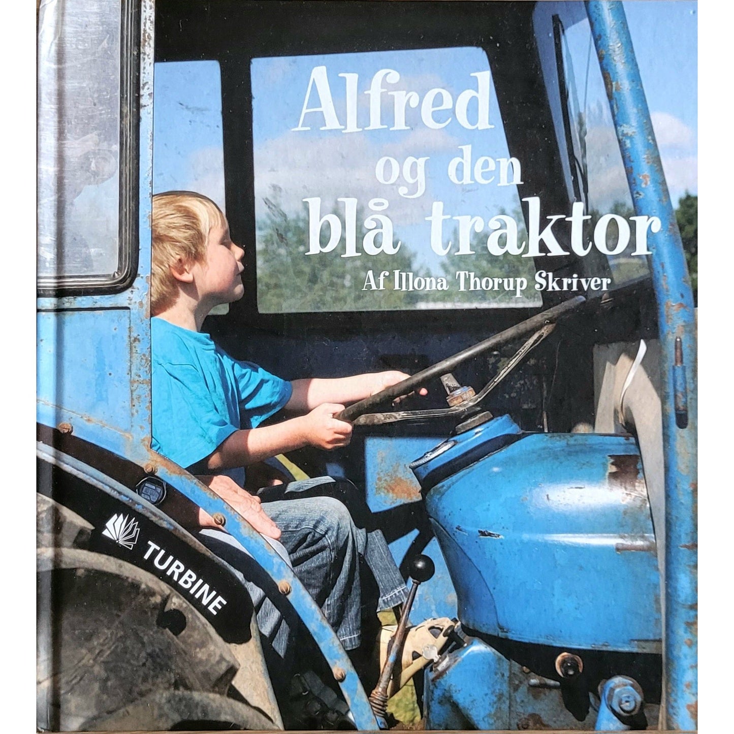 Alfred og den blå traktor, brukte bøker av Ilona Thorup Skriver