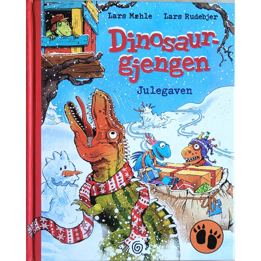 Dinosaurgjengen 10 - Julegaven, brukte bøker av Lars Mæhle og Lars Rudebjer