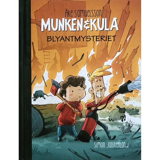 Munken & Kula 6 - Blyantmysteriet, brukte bøker av Åke Samuelsson