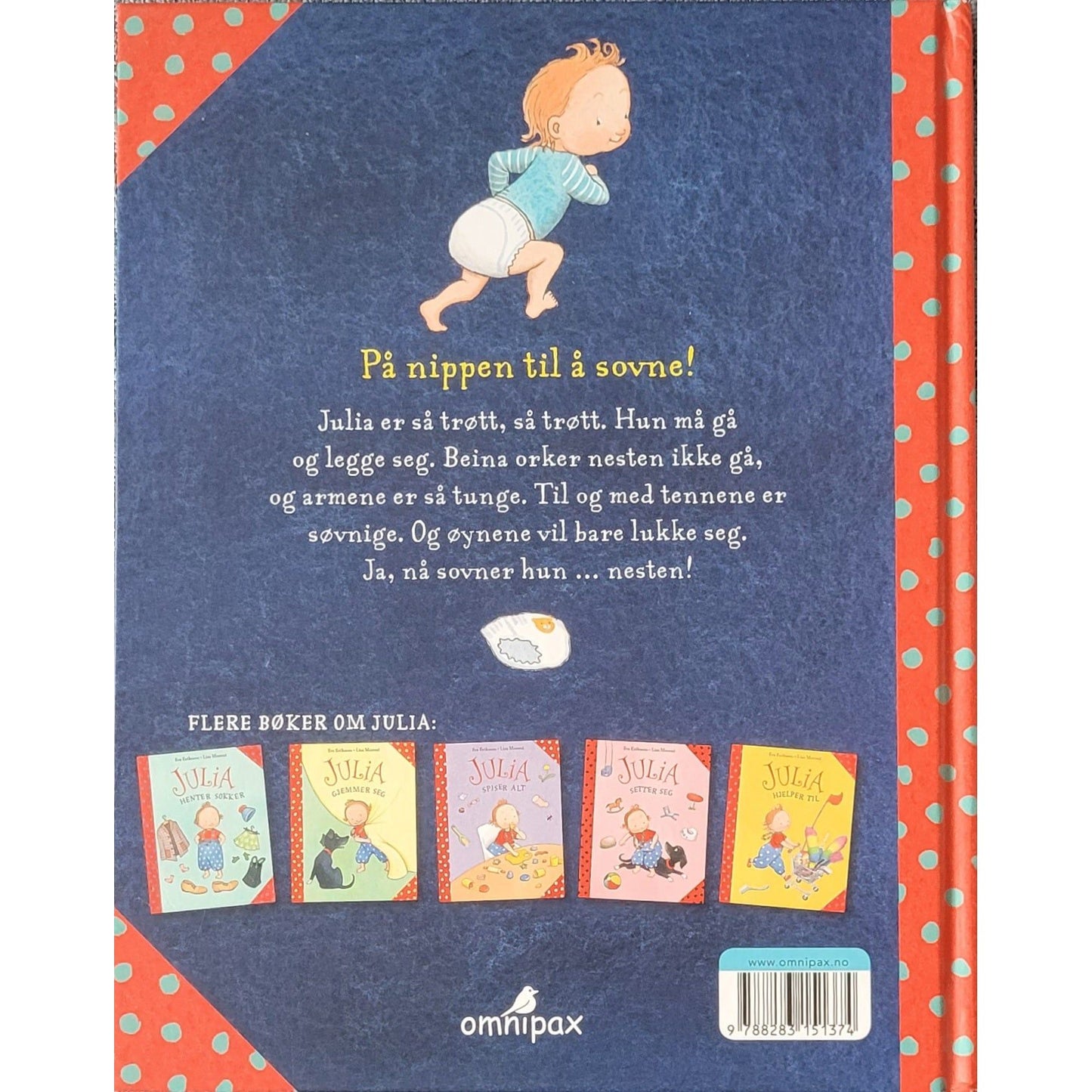 Eriksson, Eva: Julia legger seg