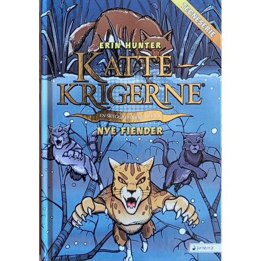 En skygge i Elveklanen 3 - Nye fiender - Kattekrigerne tegneserie 4-3, brukte bøker av Erin Hunter