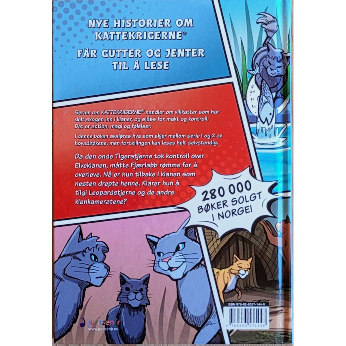 Hunter, Erin: En skygge i Elveklanen 1 - Mørke minner - Kattekrigerne tegneserie 4-1