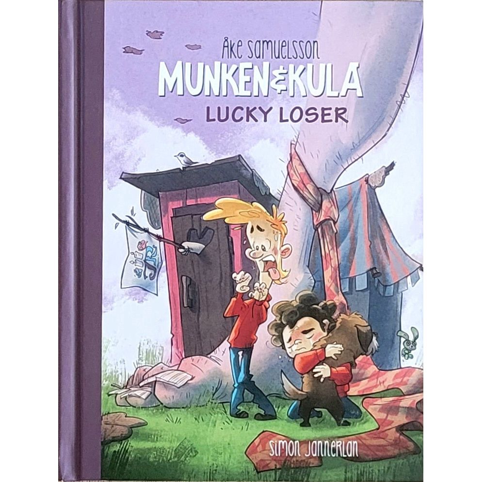 Munken & Kula 7 - Lucky Loser, brukte bøker av Åke Samuelsson